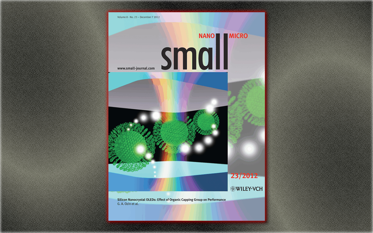 Cover Design: Silicon Nanocrystal OLEDs