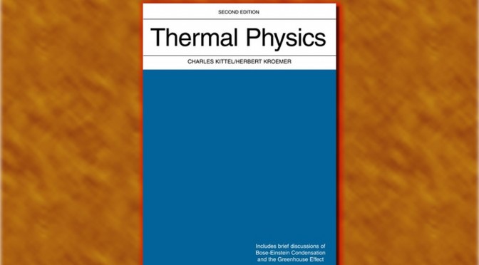 Notes on Lecture Notes: Statistical Mechanics and Thermodynamics